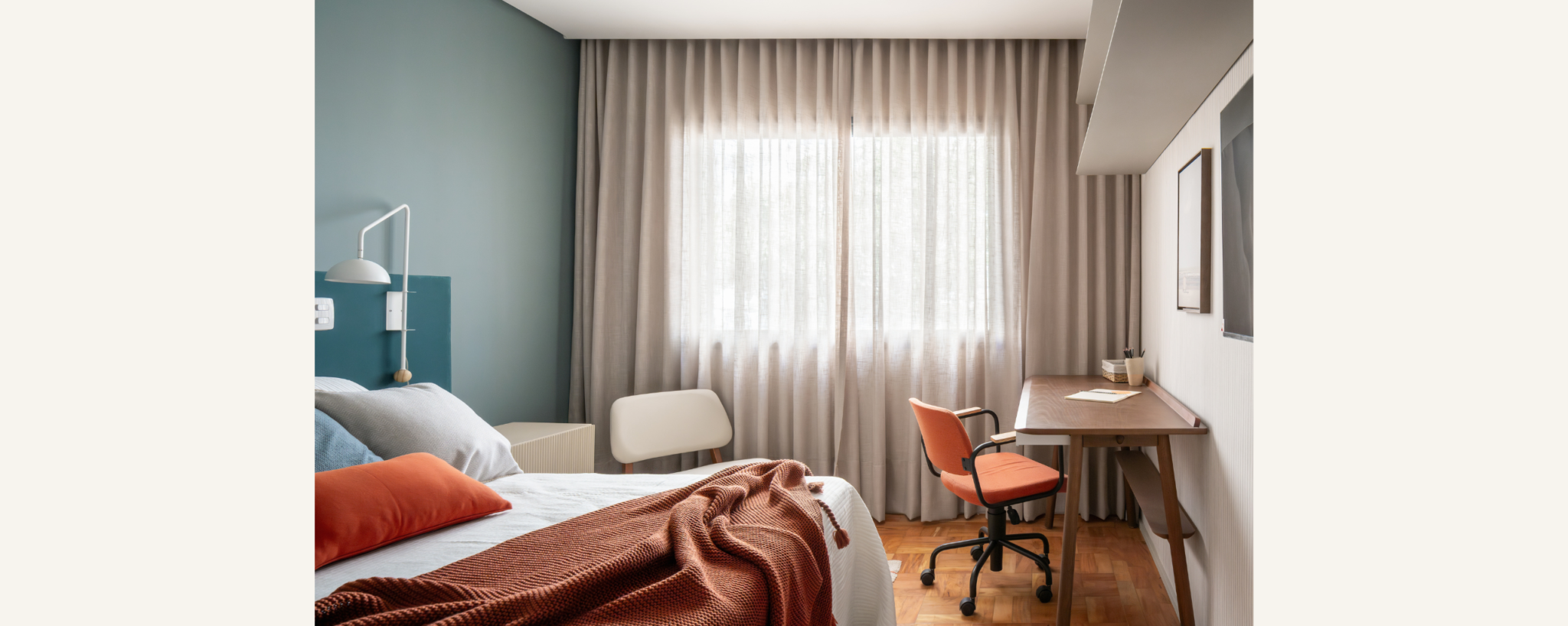 Quarto 2 _ Amplo com iluminação